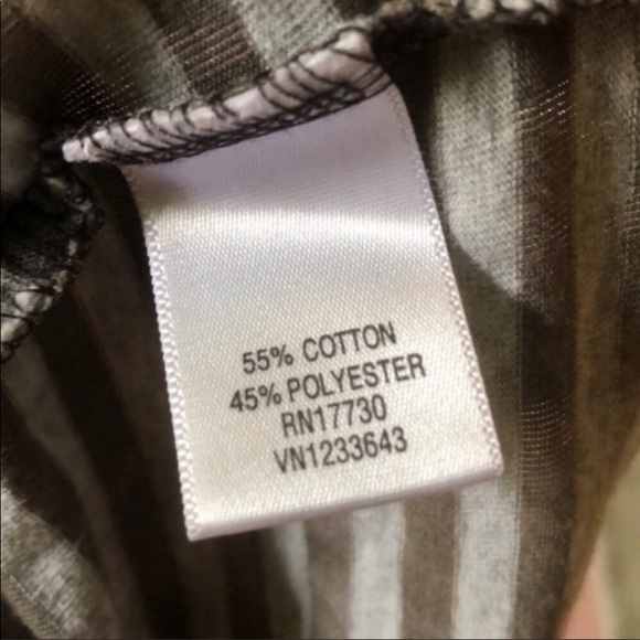 🛹 Converse Size Small Striped Racerback Tank Top - Picture 5 of 13